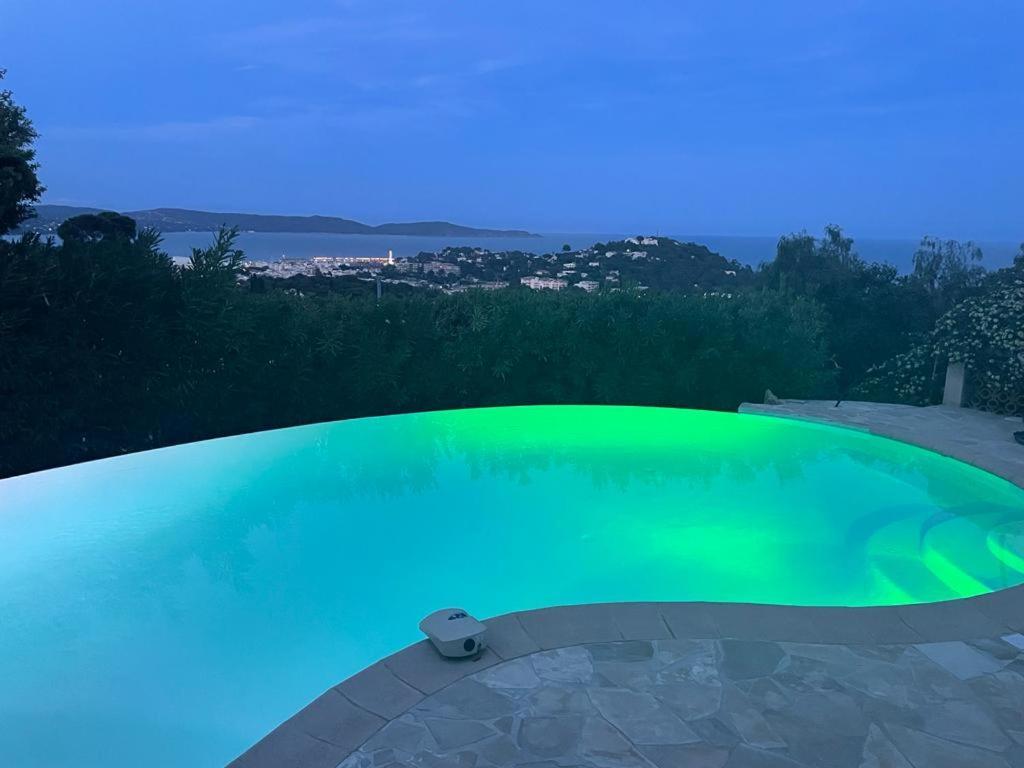 4-Star Private Villa With Heated Pool And Panoramic Sea View At Gulf De Saint Tropez Cavalaire-sur-Mer Buitenkant foto