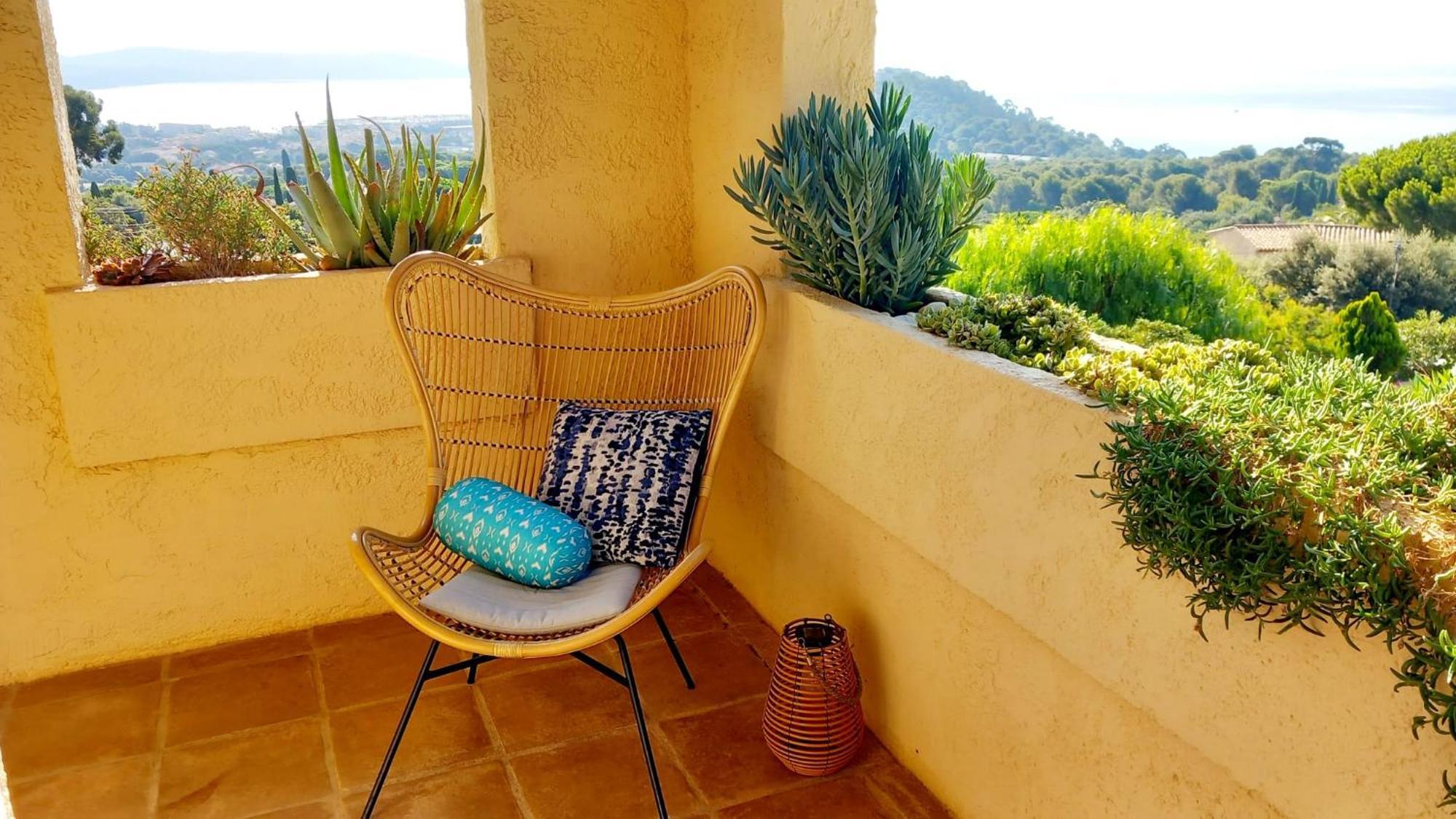 4-Star Private Villa With Heated Pool And Panoramic Sea View At Gulf De Saint Tropez Cavalaire-sur-Mer Buitenkant foto