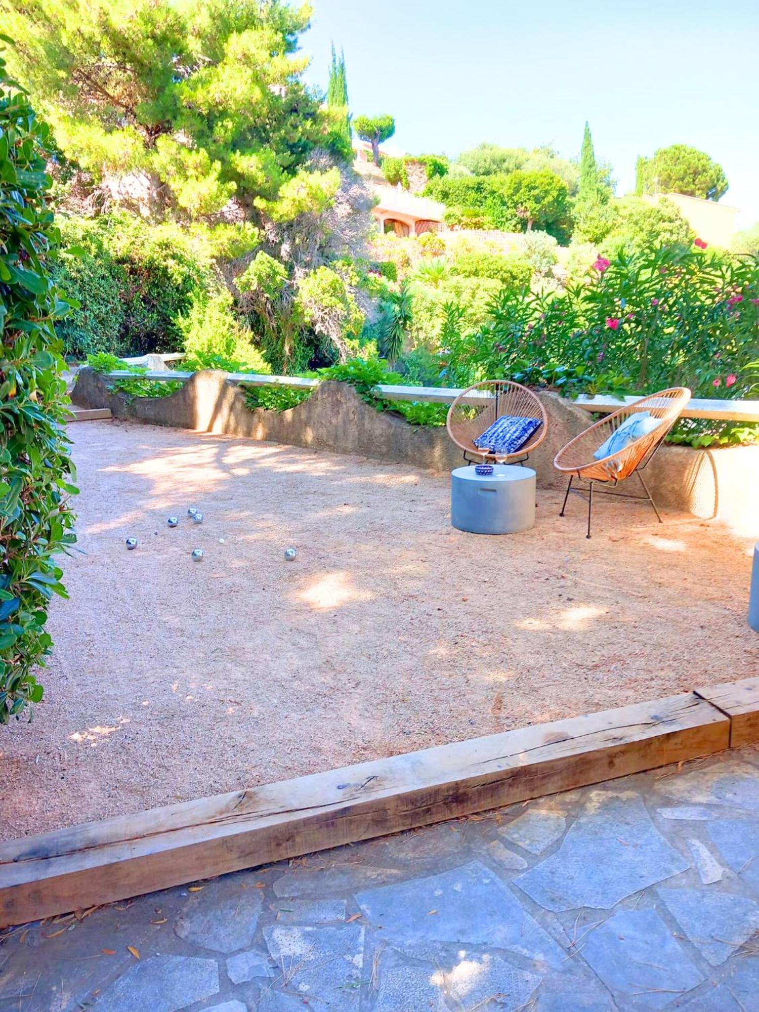 4-Star Private Villa With Heated Pool And Panoramic Sea View At Gulf De Saint Tropez Cavalaire-sur-Mer Buitenkant foto